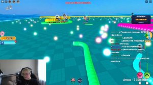 ДРЕЙК ИГРАЕТ В SLITHER.IO В РОБЛОКСЕ
