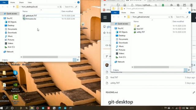 Git Comnands : how to sync(PUSH, PULL, REMOTE) local repo of PC with remote server ( GITHUB-CODES) смотреть онлайн
