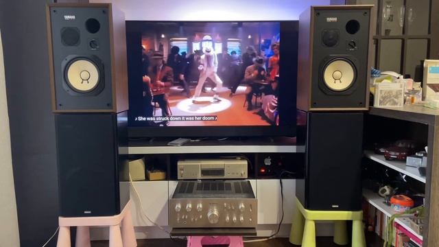 YAMAHA NS-451 + TRIO KA-9300 + SONY -XA777ES смотреть онлайн