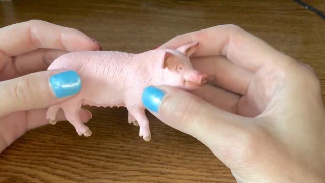 1. Обзор фигурки Schleich Домашняя Свинья (2014. арт. 13782)