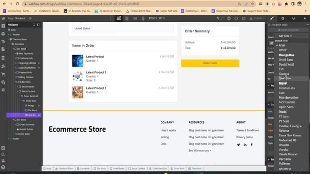How To Customize Checkout Page in Webflow in Urdu/Hindi - Webflow Ecommerce - Webflow Tutorial