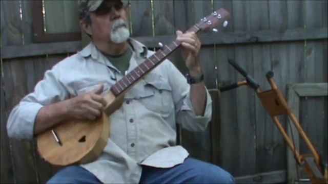 Cold Frosty Morn on wood top banjo