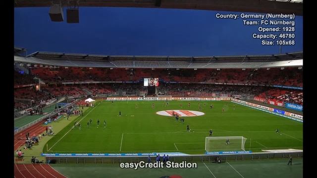 #232. Футбольный стадион easyCredit Stadion (Германия) смотреть онлайн