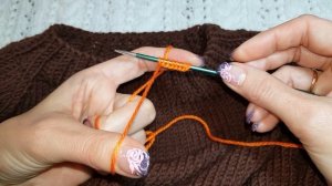 Набор петель для горловины свитера