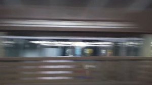 Поезд следует станцию Выхино без остановки