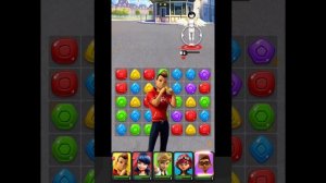 Miraculous Puzzle Hero Match 3 ? Join Ladybug and Cat Noir on a superhero Adventure to free Paris!