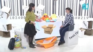 TEST.TV: Выбираем товары для купания малышей.