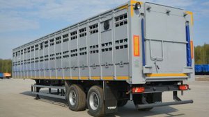 Полуприцеп Тонар-98262 скотовоз 1 ярус 35 голов