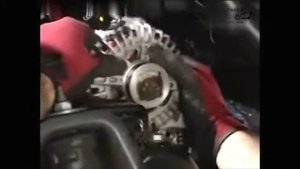 Smart Fortwo How to remove install the starter alternator Part 1 W451