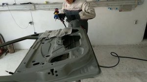 Как наносить шовный герметик пневмо пистолетом