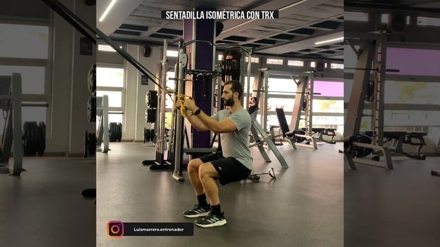 Sentadilla Isométrica con TRX смотреть онлайн