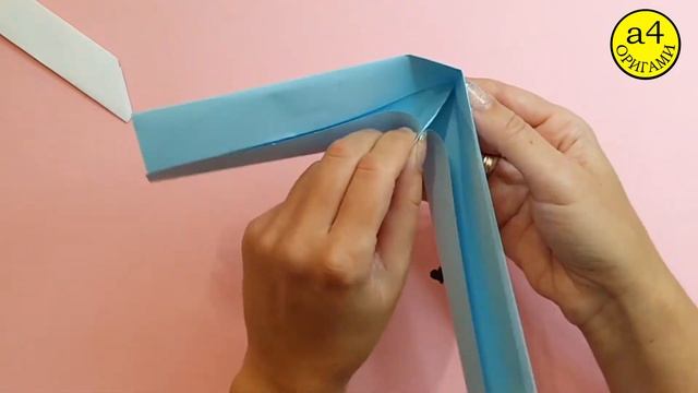 Как сделать БУМЕРАНГ из БУМАГИ  ЛЕТАЕТ и ВОЗВРАЩАЕТСЯ а4 оригами