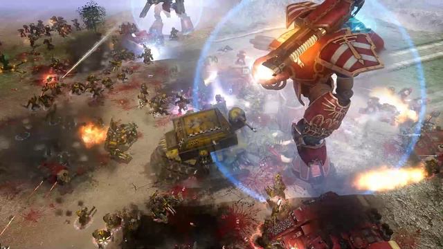 Imperial Titans & Astartes vs Orks! - Warhammer 40K: Dawn of War: Soulstorm (Unification Mod) смотреть онлайн