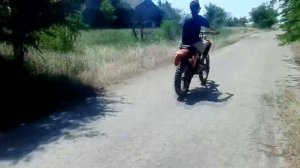 Покатушки на Racer Sagita и CZ 250