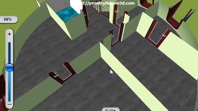 Планировка купольного дома в два этажа в форме яйца смотреть в 3D: смотреть онлайн