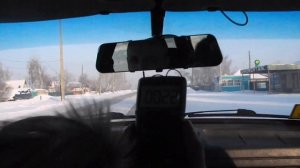 Выезд в -36°С на ВАЗ 2109 с перевёрнутым радиатором печки.