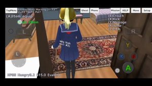 как сделать так чтобы еду не сли домой в School Girl Simulator|туториал|фишка|School Girl Simulator