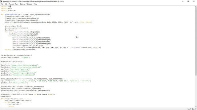 Gender and Age Detection using OpenCV and Python | Gender Detection | Age Detection