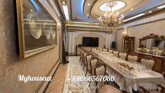 2.200.000$ Амир Темур махалла. 12 соток 7 хона 1.800 кв.м#myhouseuz1 #uzb #дом
