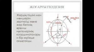 Геодезия туралы жалпы мәлімет