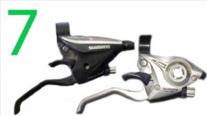 Моноблок переключатель shimano на 7 скоростей, как разобрать и собрать.
