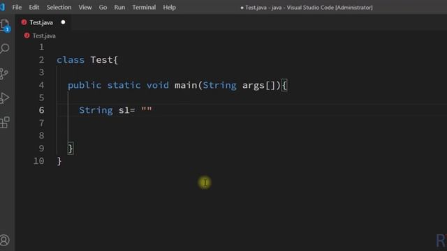Java-38- Strings in Java || Java Programming Tutorial