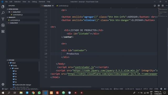 Manejo de ArrayList con Javascript - pop, push, shift, unshift