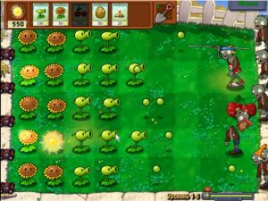 Plants vs Zombies / Adventure 1 Day 6 / Растения против Зомби / Прохождение
