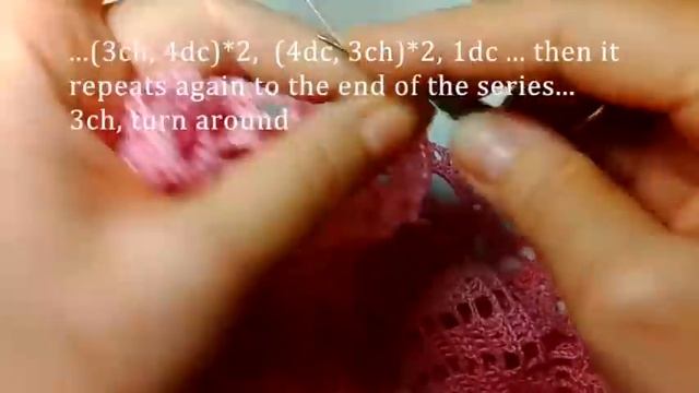 Розовое платье для девочки 8 лет, ч.3.  Pink dress for girl 8 years old, р.3. Crochet. Крючком.