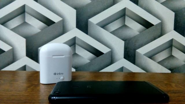 Bluetooth наушники intro дешёвая замена AirPods смотреть онлайн