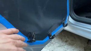 шкода октавия тур вода на пороге задней двери