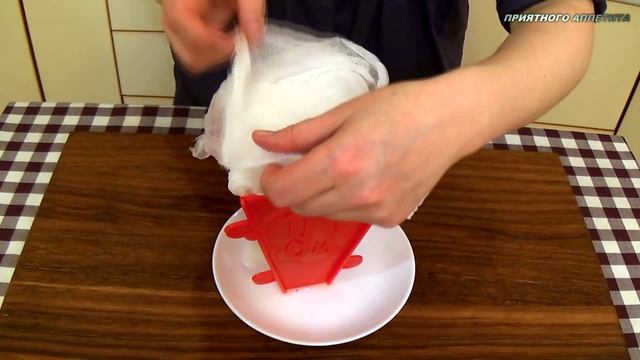 Творожная пасха с медом. Очень простой рецепт вкусного пасхального блюда.