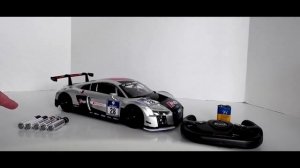 Unboxing & Testing - Audi R8 LMS Rc Car | Unboxing Videos #1
