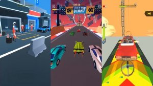 Race Master 3D VS Racing Master VS Crazy Rush 3D - All Levels SpeedRun Android iOS Gameplay Ep 1