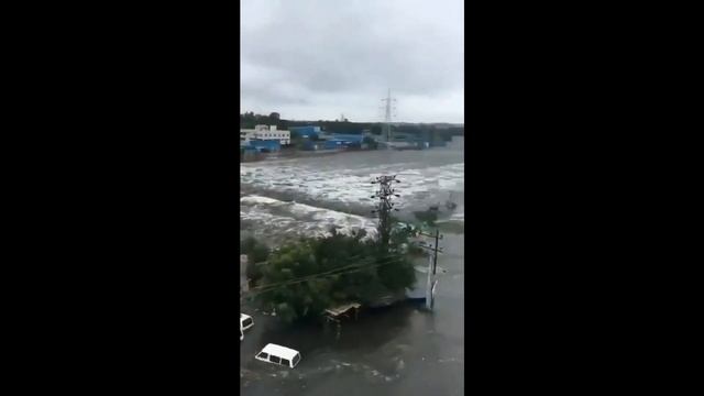 Катастрофическое наводнение в Хайдарабаде, Индия. 14 октября 2020 года. Часть 2 смотреть онлайн