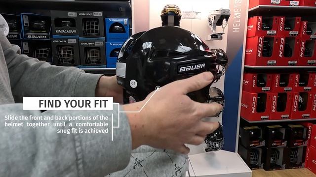 Bauer IMS 5.0 Helmet // How to Fit смотреть онлайн