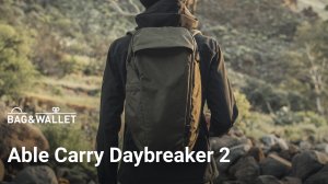 Обзор рюкзака для активного отдыха Able Carry Daybreaker 2