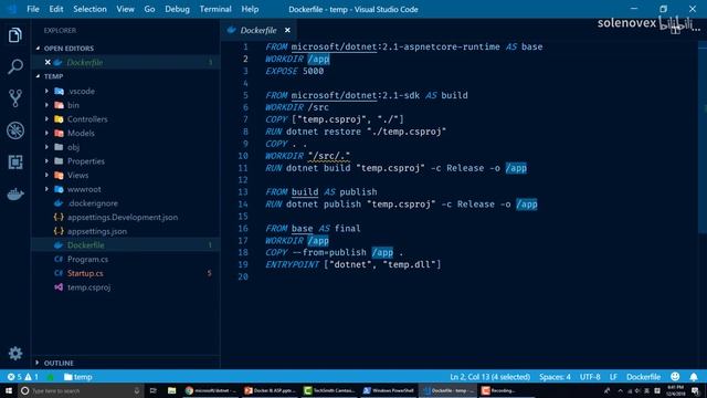 10 Docker and ASP NET Core 定制镜像 смотреть онлайн