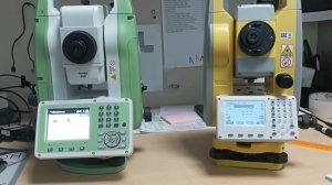 Тахеометр Leica TS03 2" R500 vs тахеометр South NTS-362R6L (TPS).