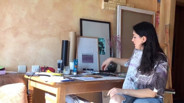 КАРАНТИН! Как обустроить рабочее место художника дома