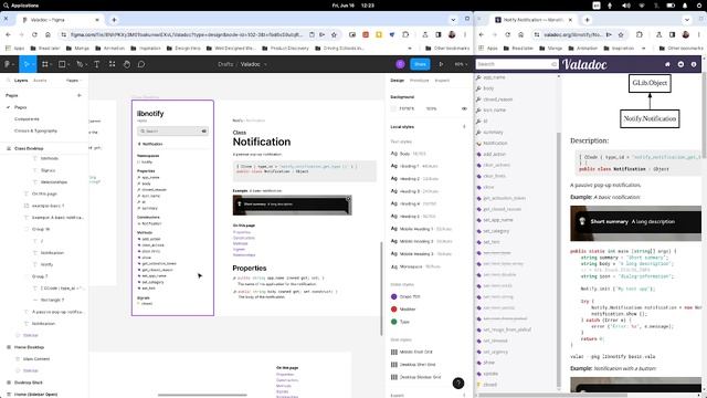 Figma UI Design Live Stream - Valadoc (2023-06-16)