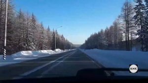 АЛДАН. Улицы Алдана 22. Саха(Я) Самая опасная дорога Алдана, объездная федералка.