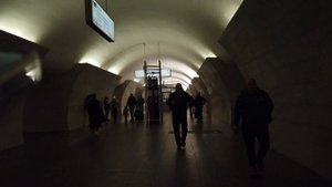 Станция метро Пушкинская. Москва / Metro station Pushkinskaya. Moscow