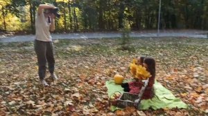 Осенняя фотосессия на природе