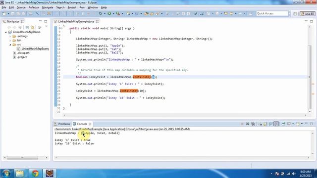 How to check key exists or not in the LinkedHashMap? | LinkedHashMap (ContainsKey) смотреть онлайн