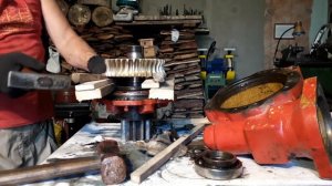 Ремонт редуктора манипулятора UNIK | Часть 1 |   Ревизия, разборка редуктора