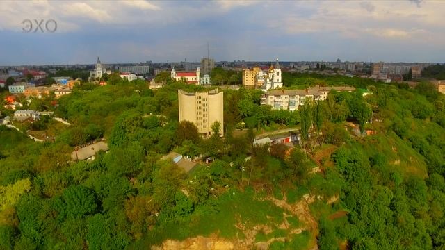 Житомир с высоты. Весна-лето(Zhitomir from a height - Soon summer)4К Ultra HD - Видео