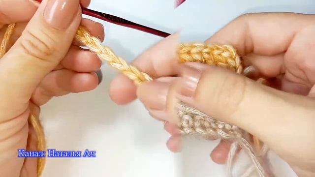 Шарф в сумке крючком - узор + сумочка детская - Мастер-класс смотреть онлайн