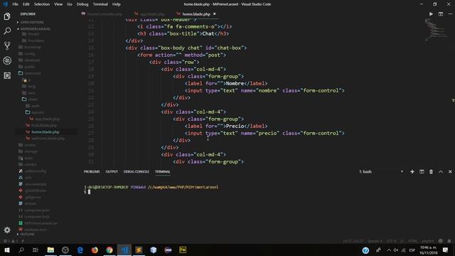 Plantilla AdminLTE, registrar y listar mysql LARAVEL 5.7 смотреть онлайн