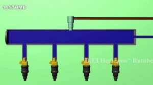 Принцип работы системы питания инжекторного двигателя.